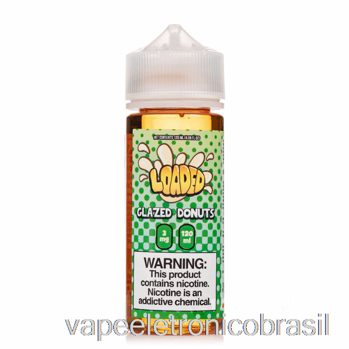 Donut Glaceado Vape Vaporesso - E-líquido Carregado - Implacável - 120ml 3mg